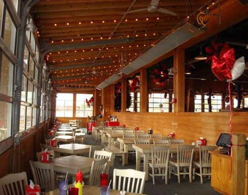 gas-infrared-patio-heaters-for-area-with-garage-doors
