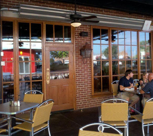 infrared-patio-heaters-mounted-above-restaurant-cafe